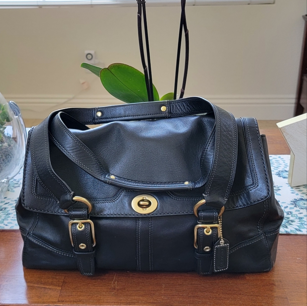 Coach Leather Large Satchel